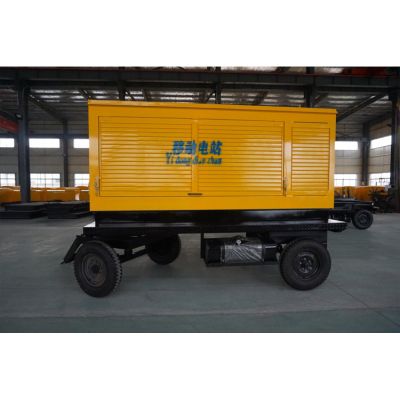 200KW移動(dòng)拖車(chē)柴油發(fā)電機(jī)組