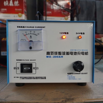 12V、24V可轉(zhuǎn)換蓄電池電瓶充電器